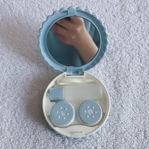 Super cute cookie contact lenses container case